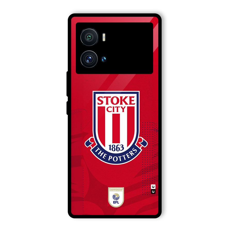 Stoke City Glass Back Case for Vivo iQOO 9 Pro