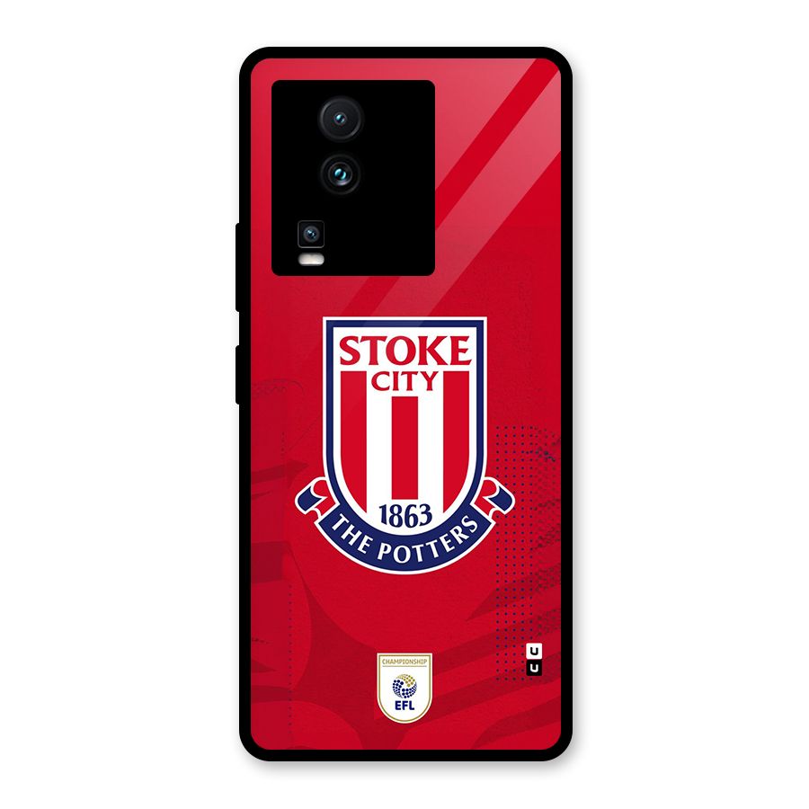 Stoke City Glass Back Case for Vivo iQOO Neo 7 Pro