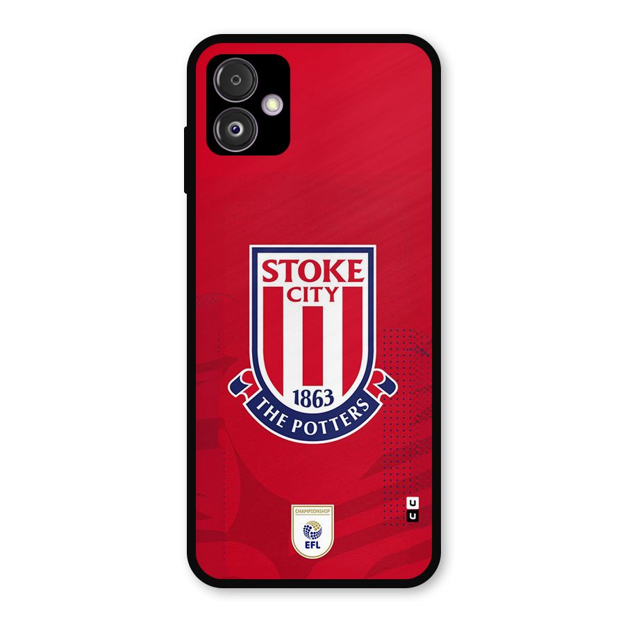 Stoke City Metal Back Case for Galaxy F14