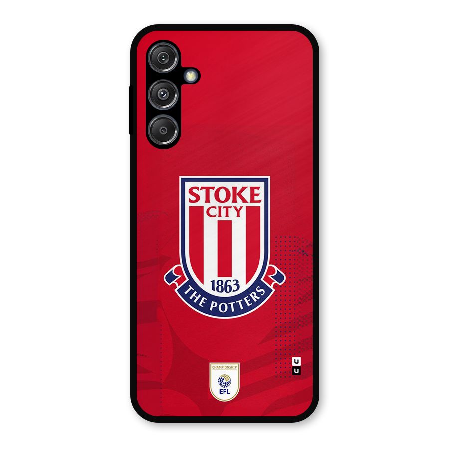 Stoke City Metal Back Case for Galaxy M34 5G