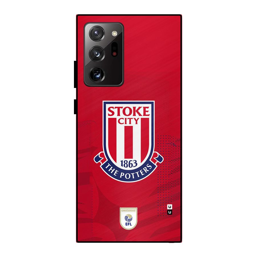 Stoke City Metal Back Case for Galaxy Note 20 Ultra