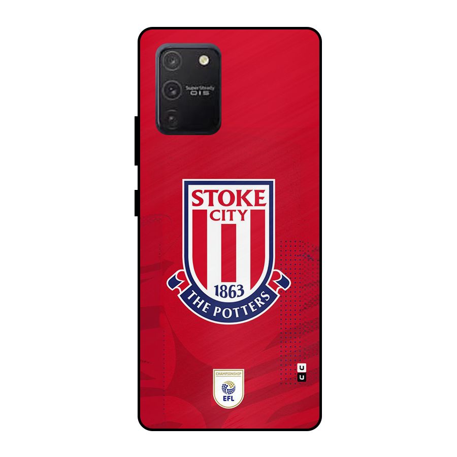 Stoke City Metal Back Case for Galaxy S10 Lite