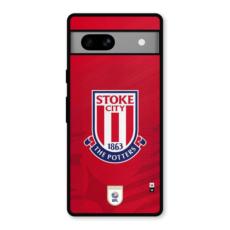 Stoke City Metal Back Case for Google Pixel 7a