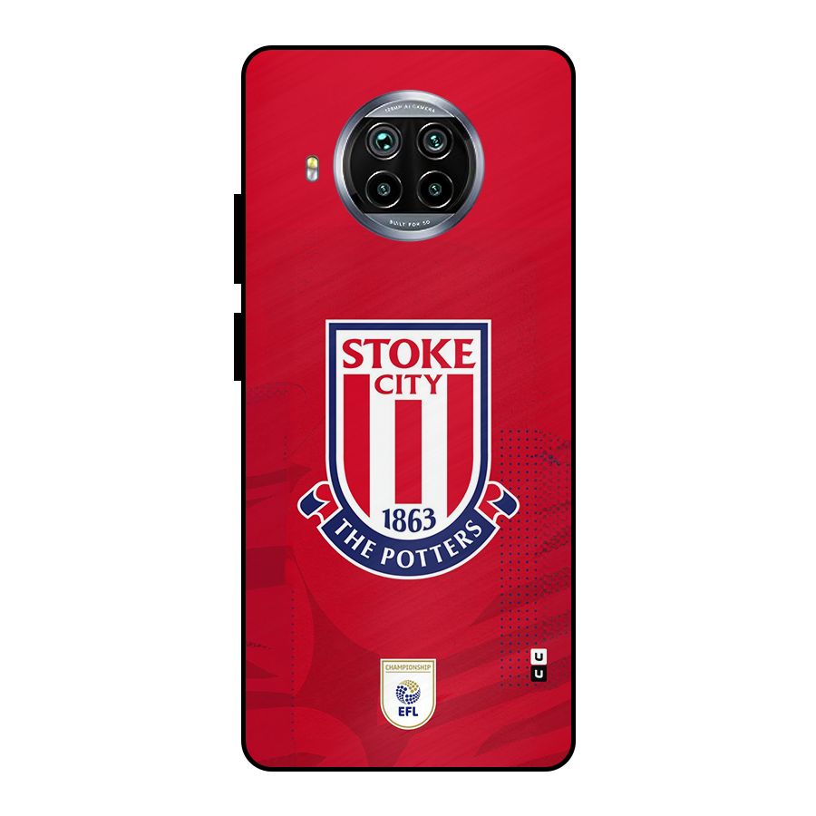 Stoke City Metal Back Case for Mi 10i