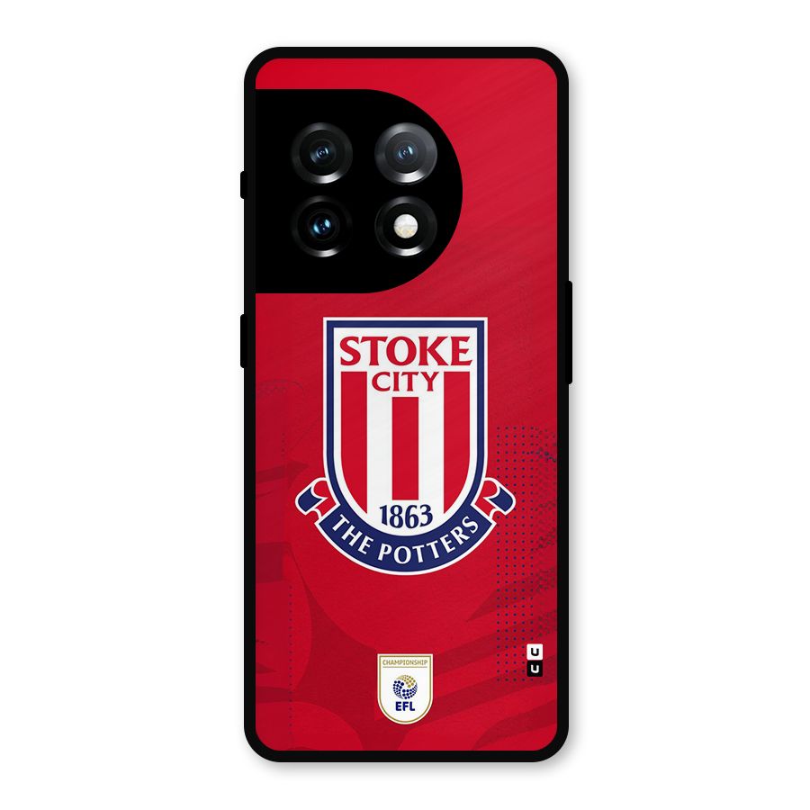 Stoke City Metal Back Case for OnePlus 11