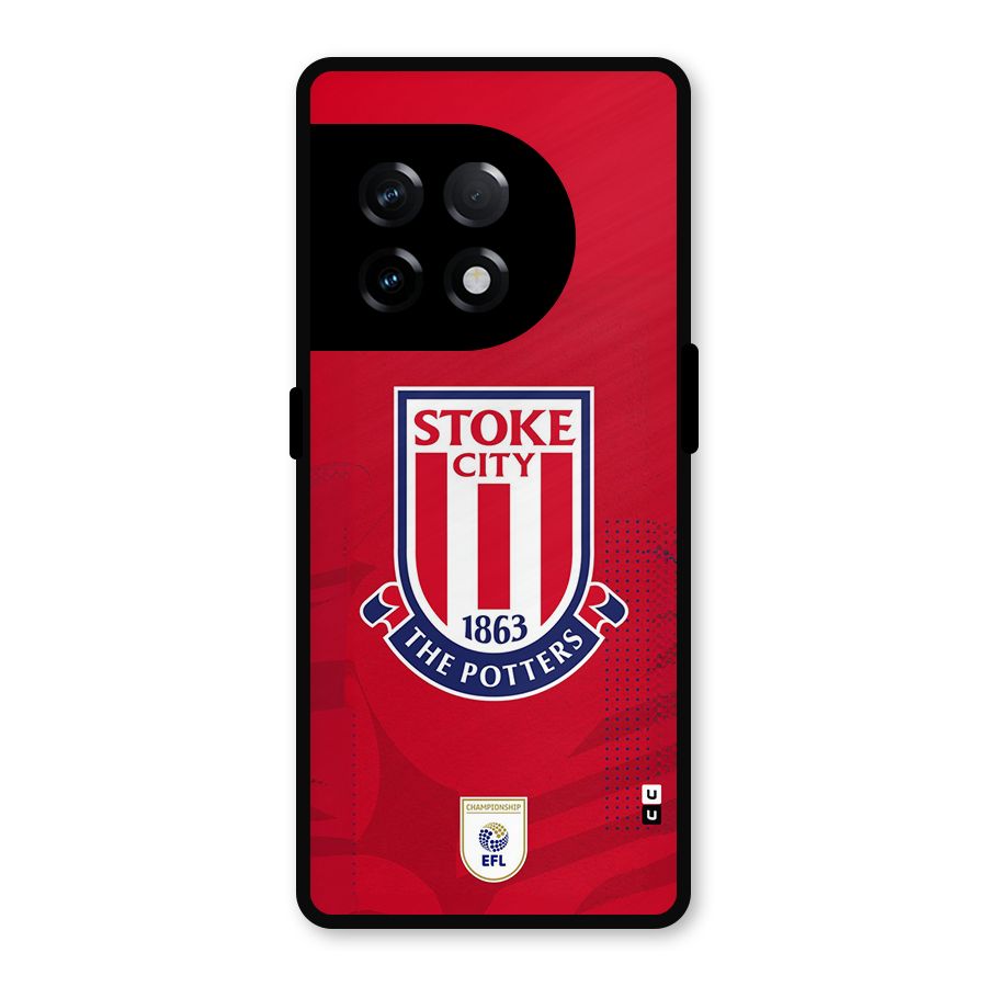 Stoke City Metal Back Case for OnePlus 11R