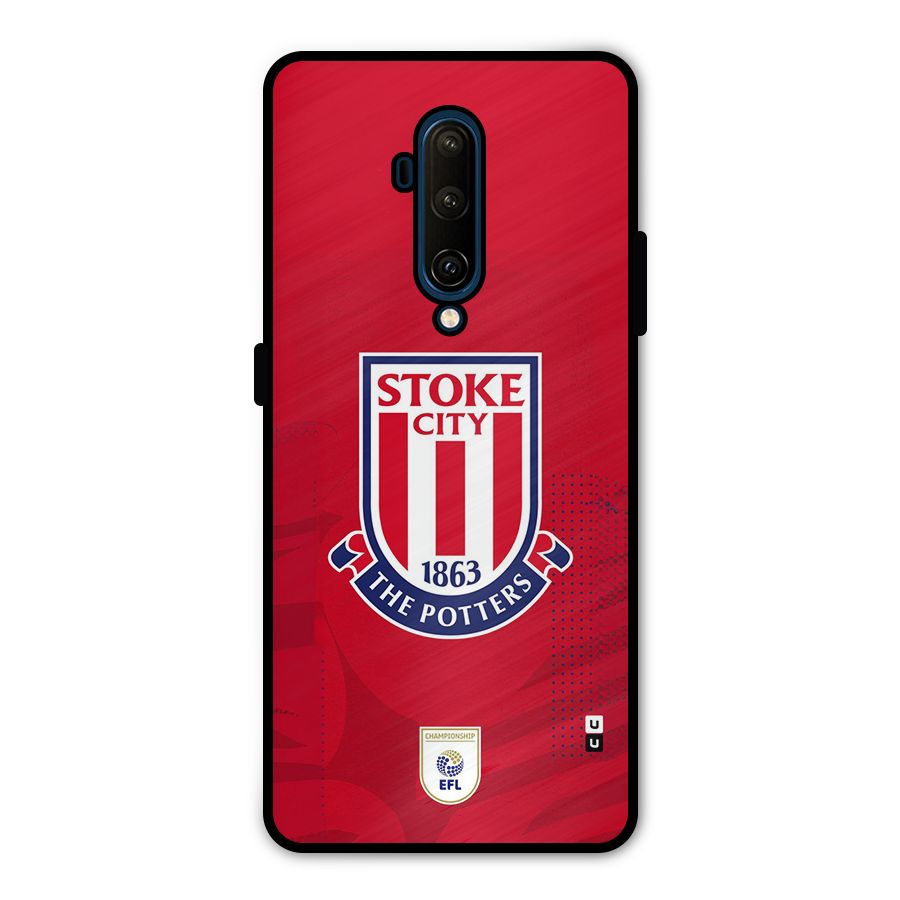 Stoke City Metal Back Case for OnePlus 7T Pro