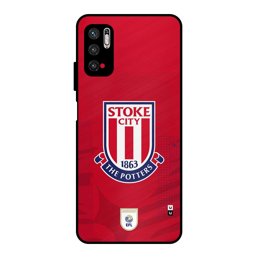 Stoke City Metal Back Case for Poco M3 Pro 5G