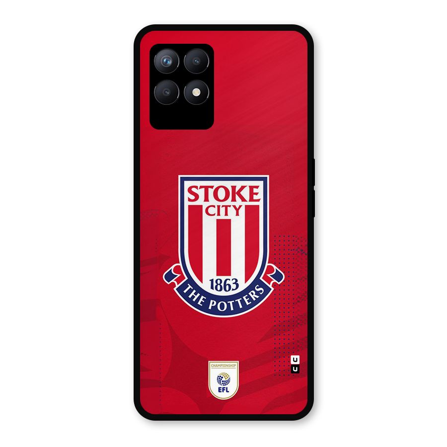 Stoke City Metal Back Case for Realme Narzo 50