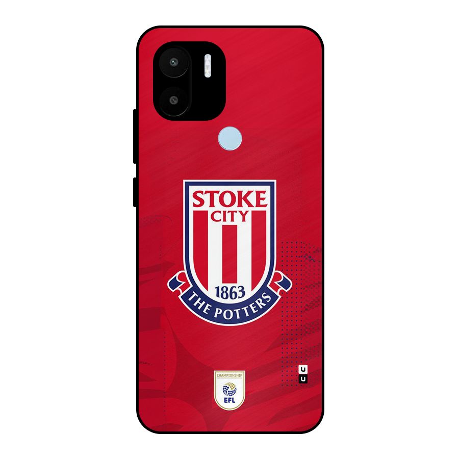 Stoke City Metal Back Case for Redmi A2 Plus