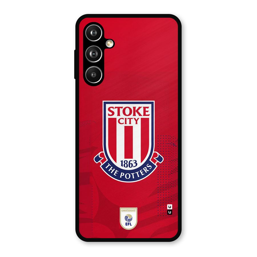 Stoke City Metal Back Case for Samsung Galaxy M54