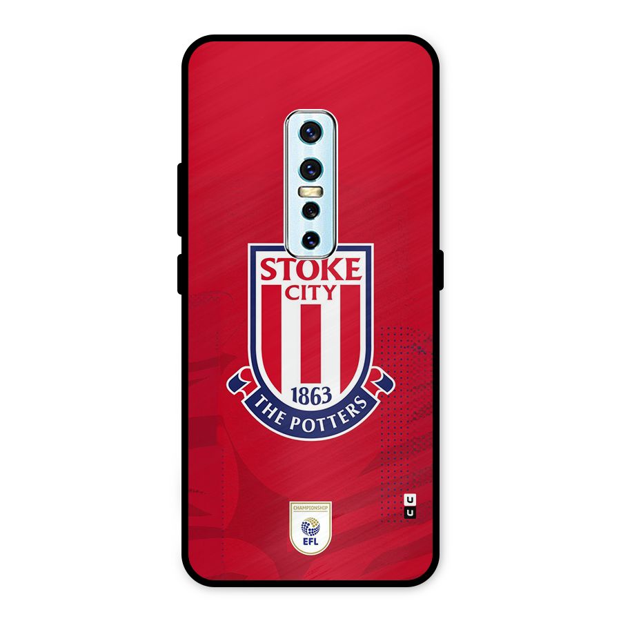 Stoke City Metal Back Case for Vivo V17 Pro
