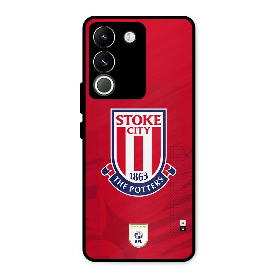 Stoke City Metal Back Case for Vivo Y200