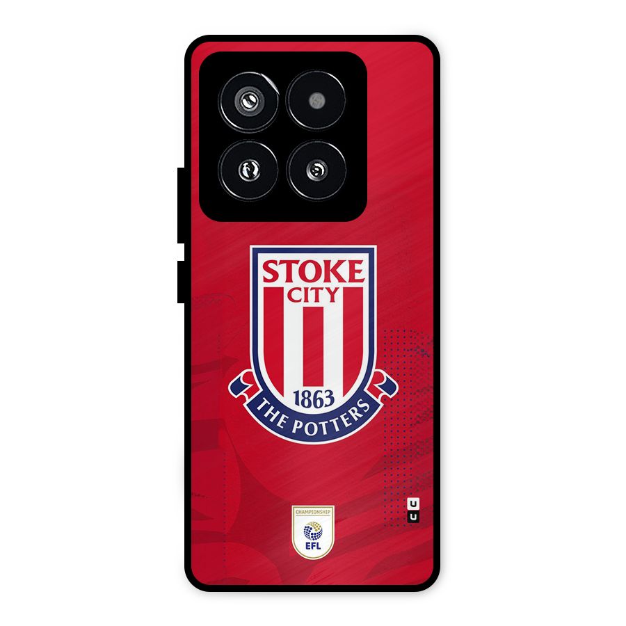 Stoke City Metal Back Case for Xiaomi 14 Pro