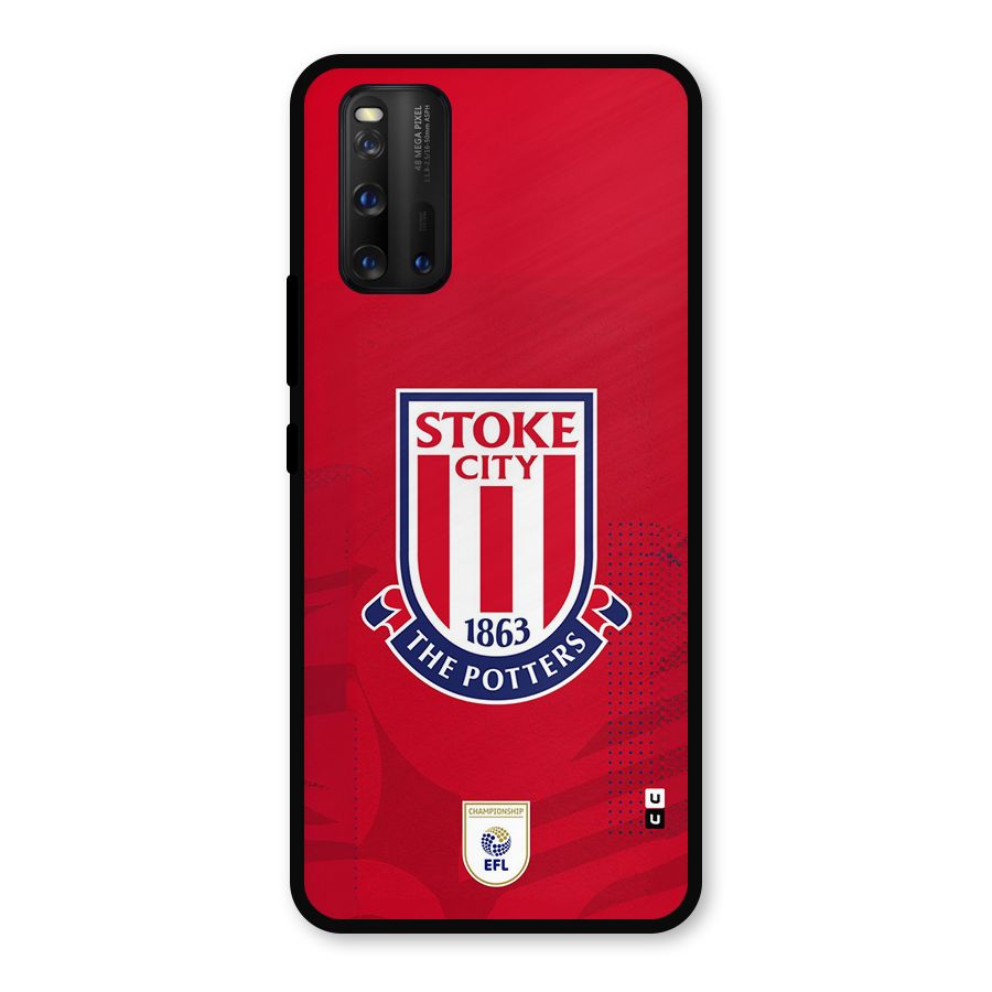 Stoke City Metal Back Case for iQOO 3