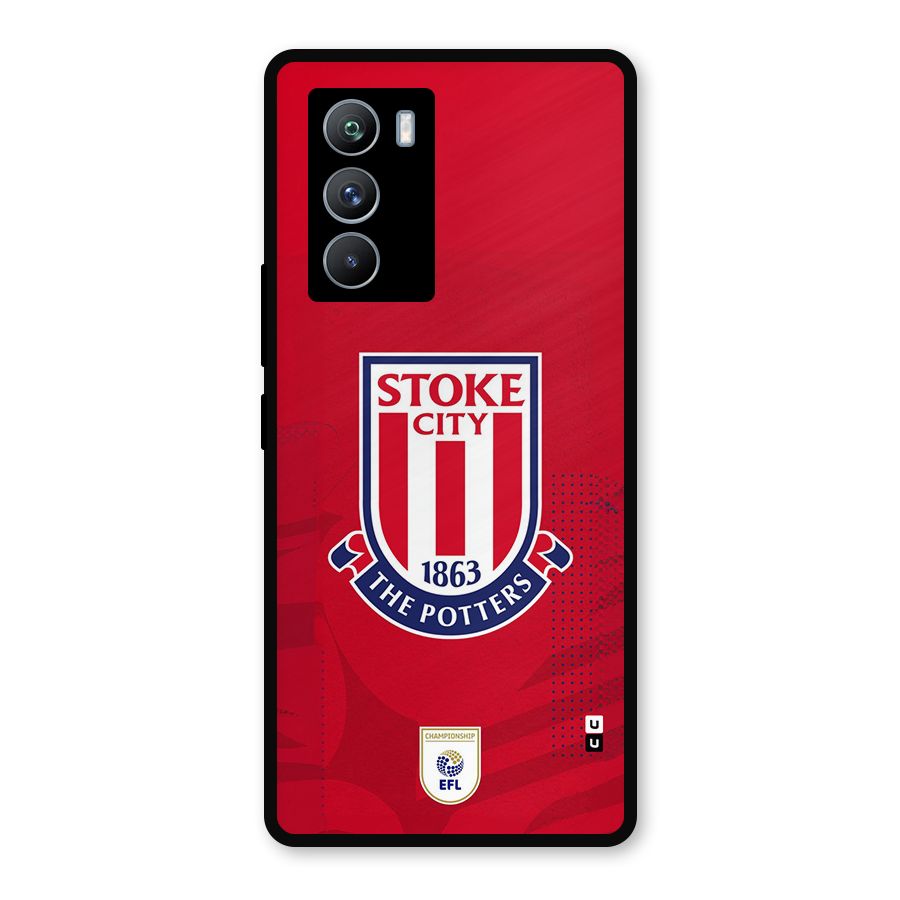 Stoke City Metal Back Case for iQOO 9 SE