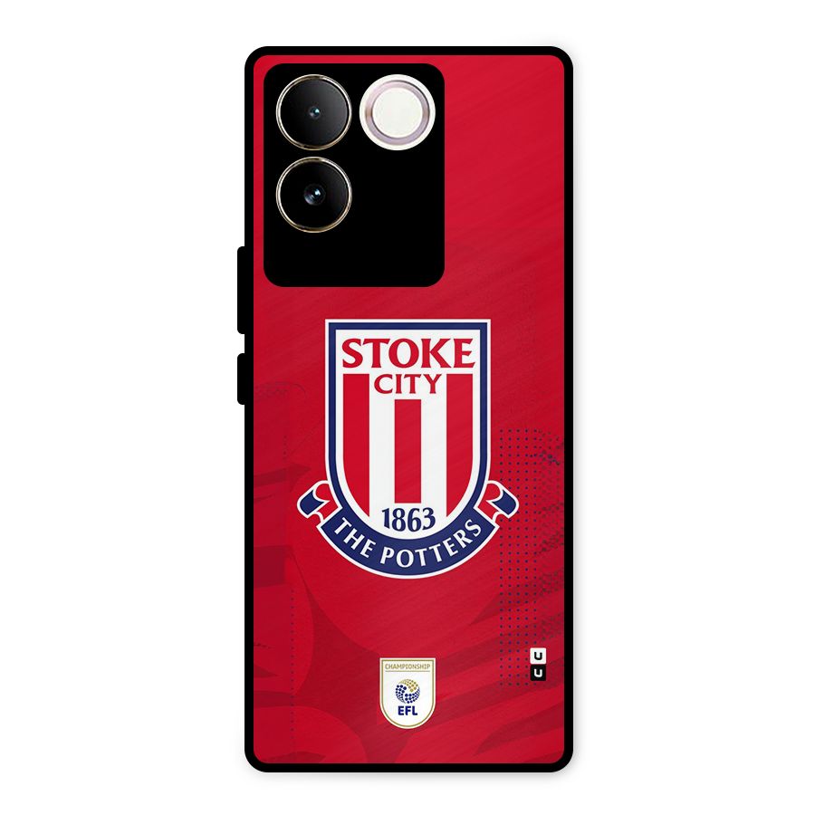 Stoke City Metal Back Case for iQOO Z7 Pro