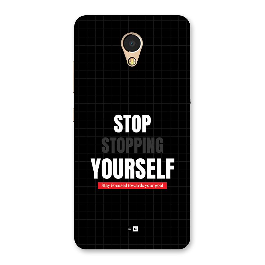 Stop Stopping Yourself Back Case for Lenovo P2