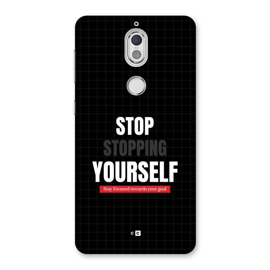Stop Stopping Yourself Back Case for Nokia 7