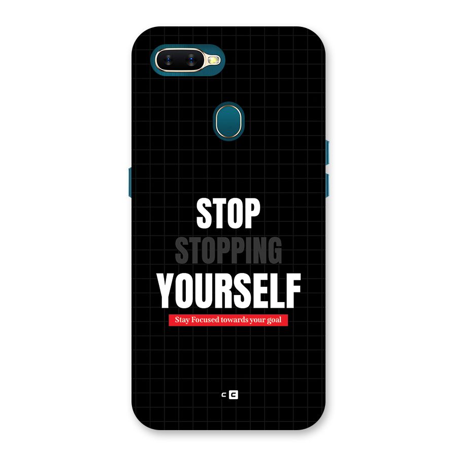 Stop Stopping Yourself Back Case for Oppo A12s