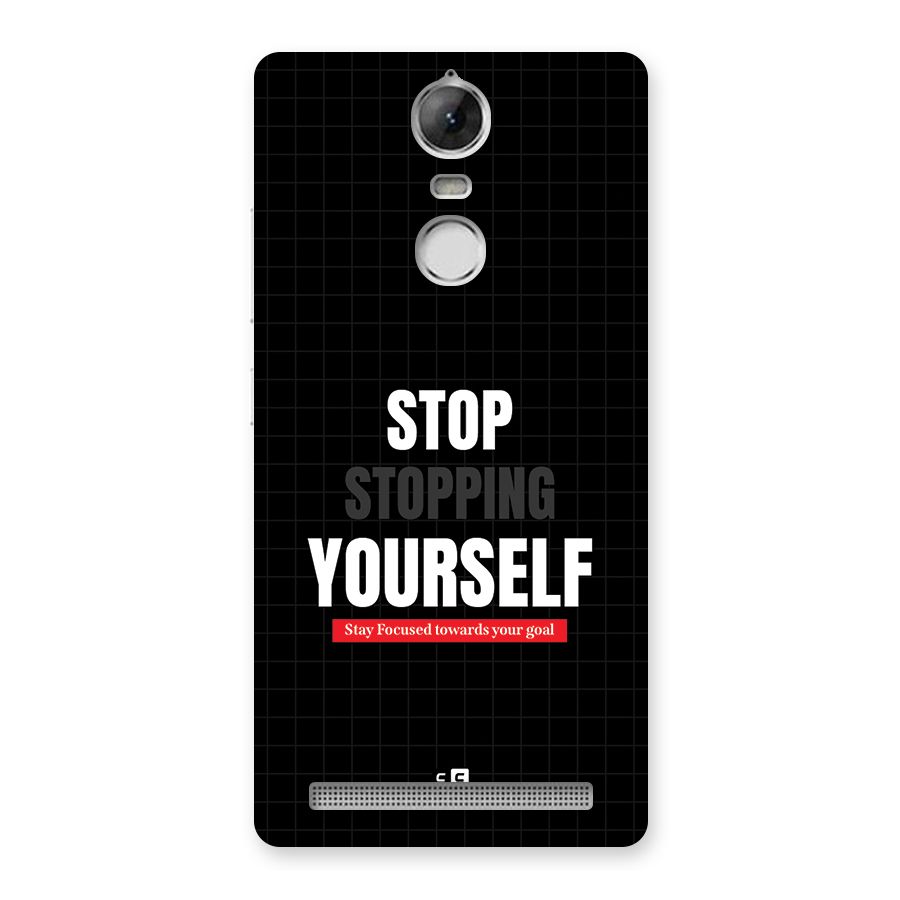 Stop Stopping Yourself Back Case for Vibe K5 Note