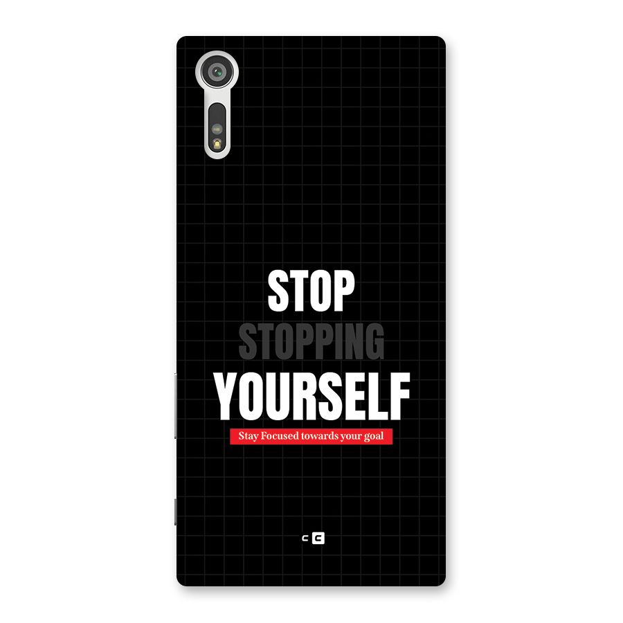 Stop Stopping Yourself Back Case for Xperia XZ