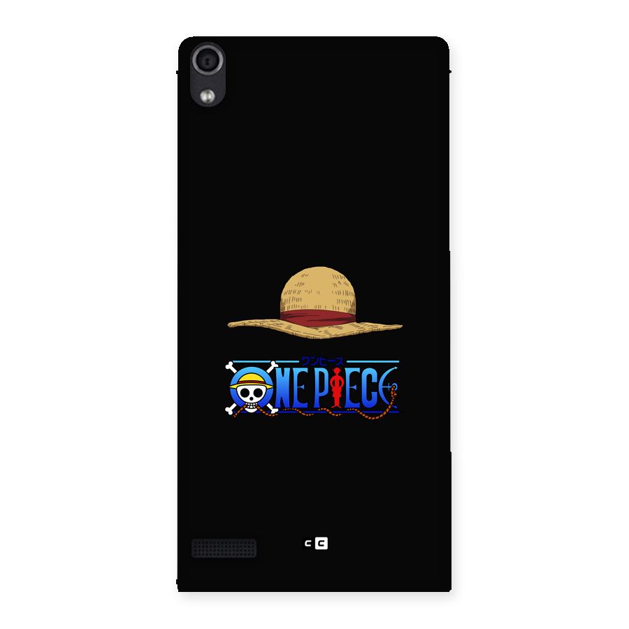 Straw Hat Back Case for Ascend P6