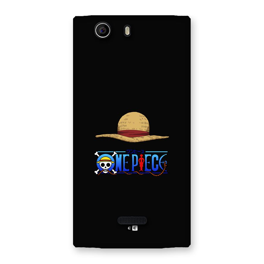 Straw Hat Back Case for Canvas Nitro 2 E311
