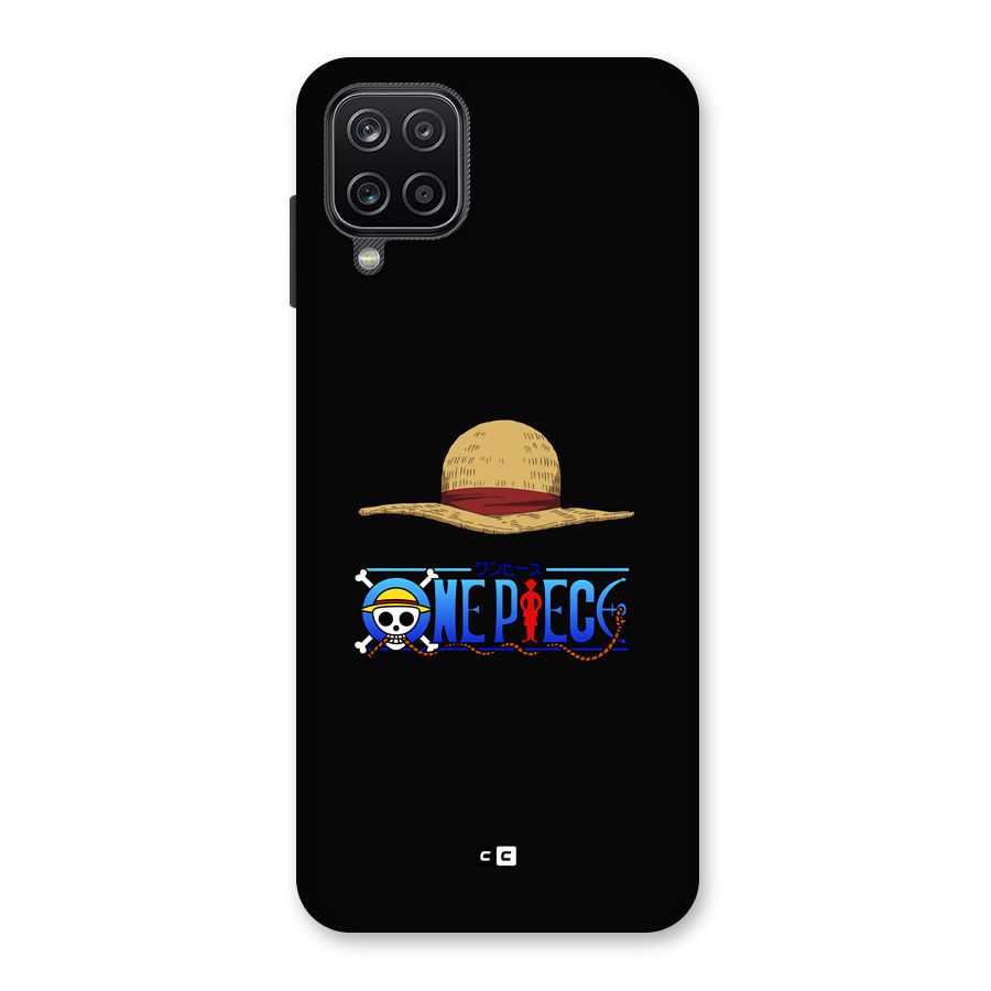 Straw Hat Back Case for Galaxy A12