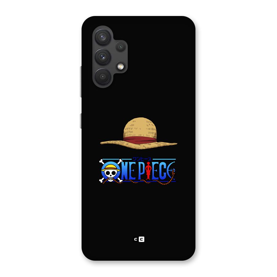 Straw Hat Back Case for Galaxy A32