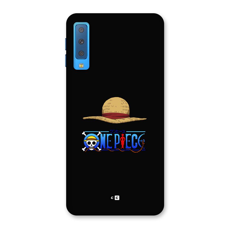 Straw Hat Back Case for Galaxy A7 (2018)
