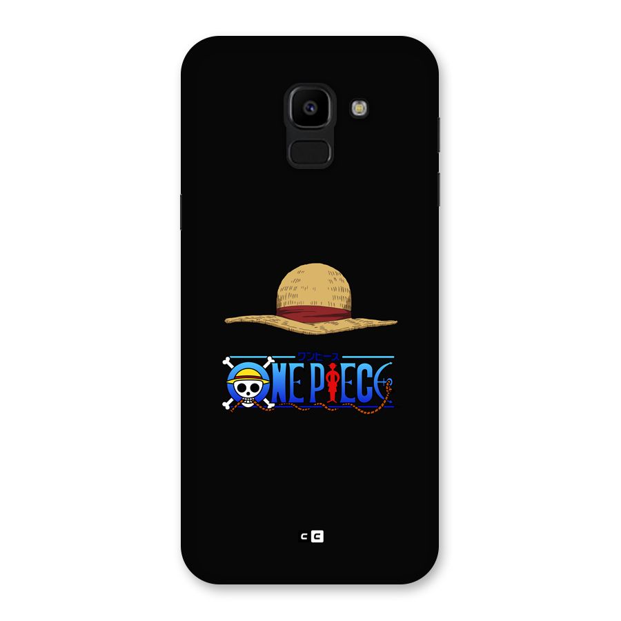 Straw Hat Back Case for Galaxy J6