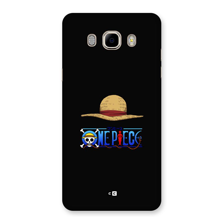 Straw Hat Back Case for Galaxy J7 2016