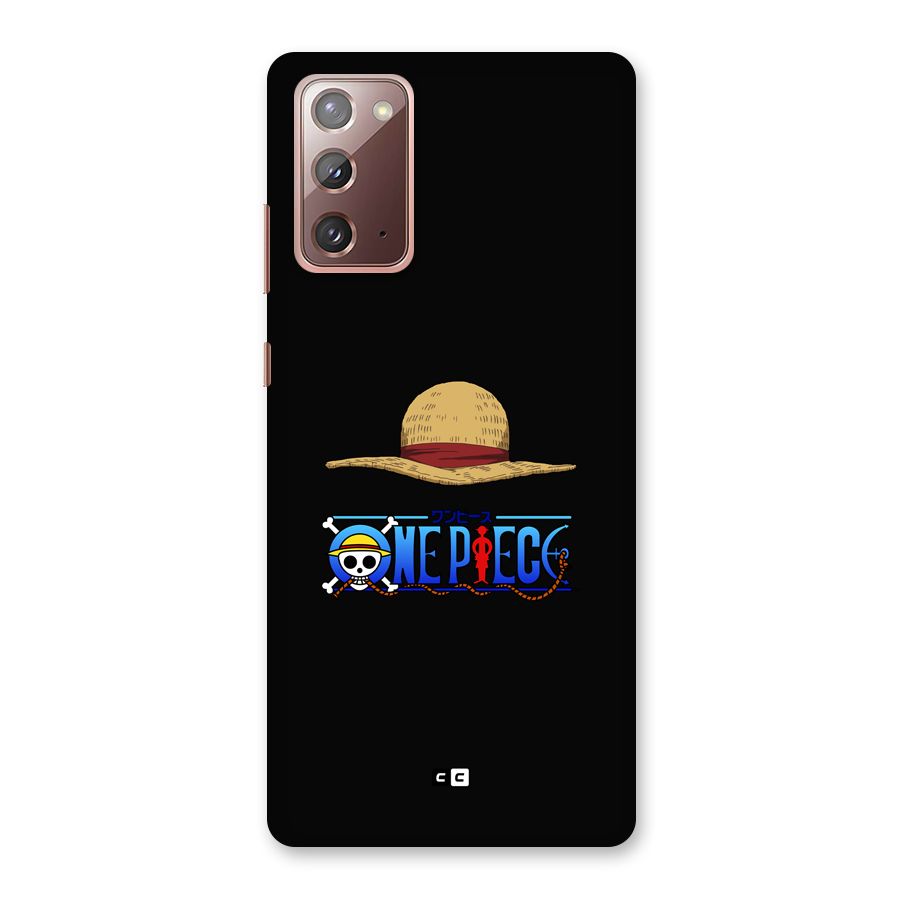 Straw Hat Back Case for Galaxy Note 20