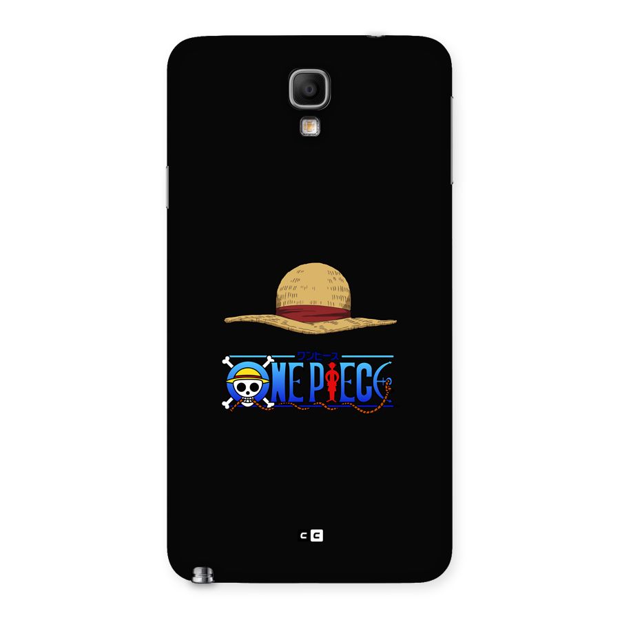 Straw Hat Back Case for Galaxy Note 3 Neo