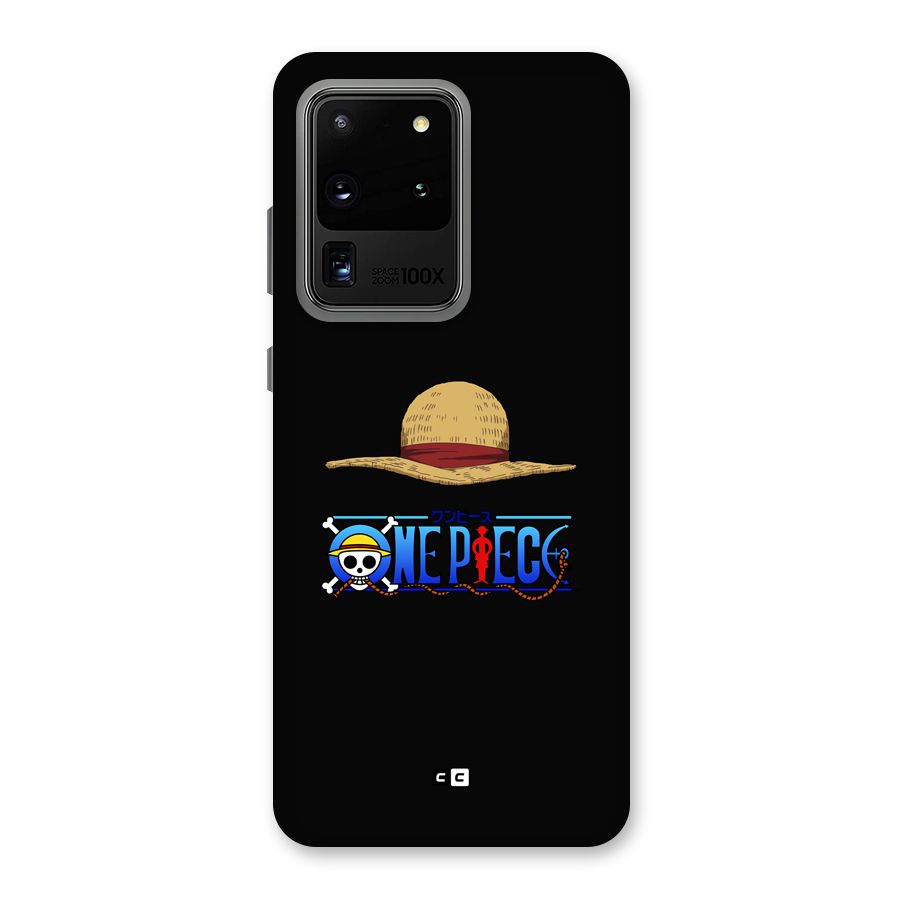Straw Hat Back Case for Galaxy S20 Ultra