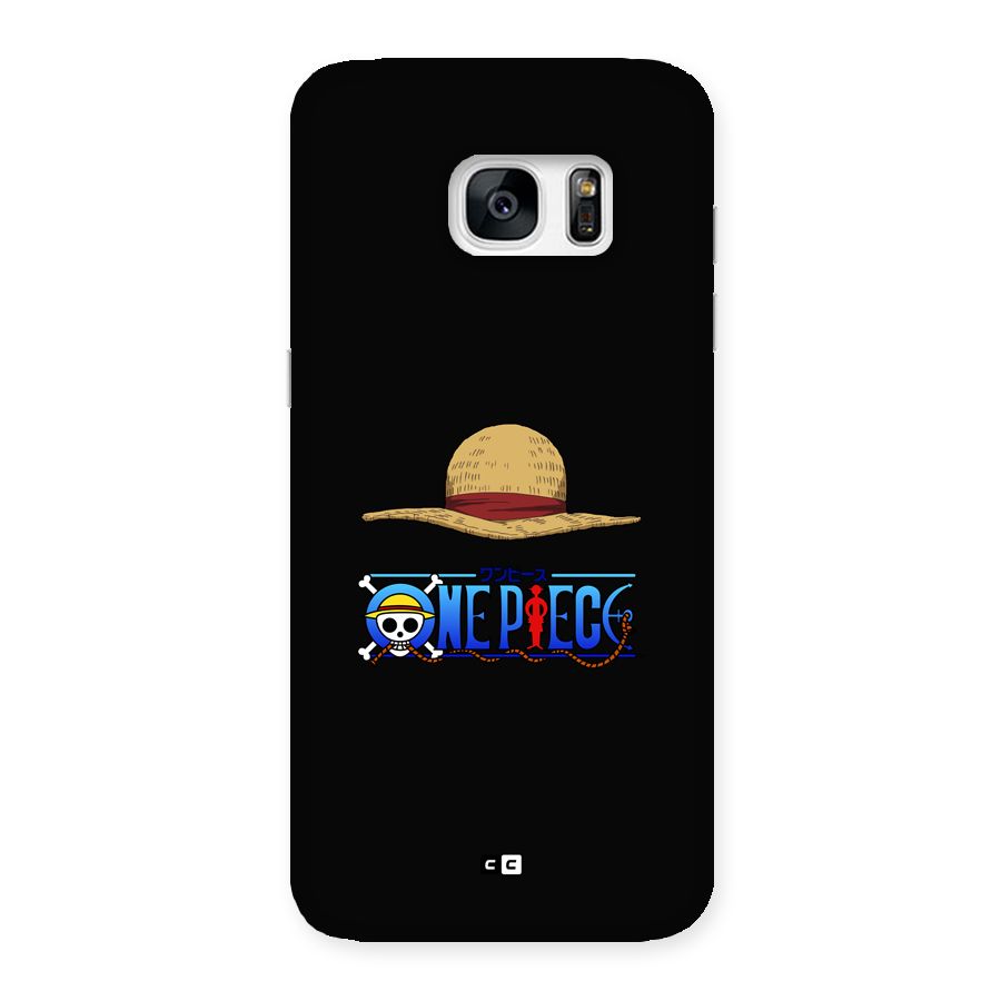 Straw Hat Back Case for Galaxy S7 Edge