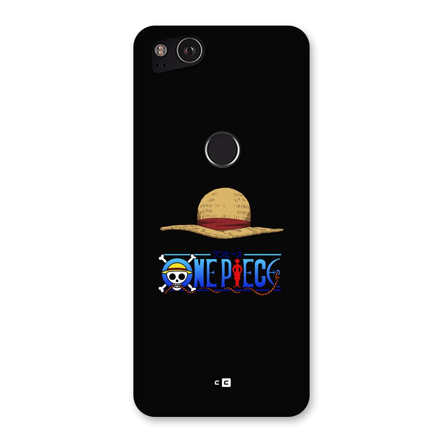 Straw Hat Back Case for Google Pixel 2
