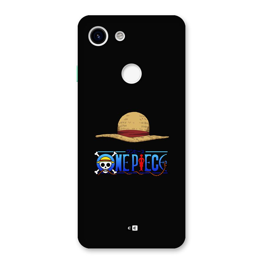 Straw Hat Back Case for Google Pixel 3