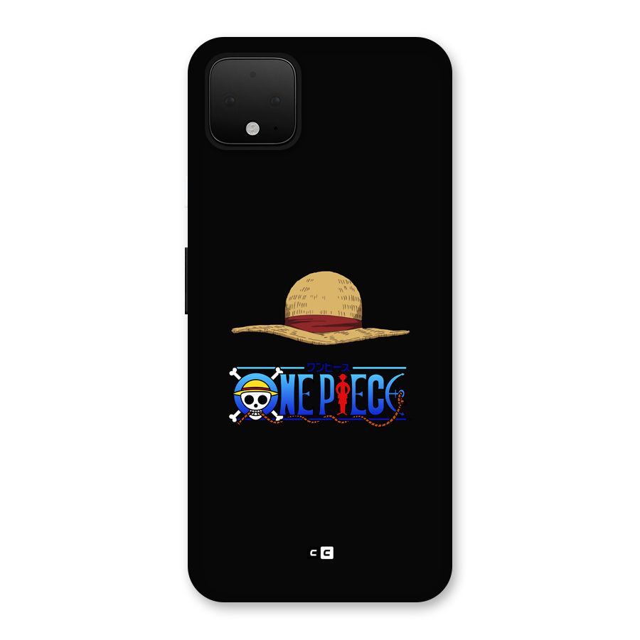Straw Hat Back Case for Google Pixel 4 XL