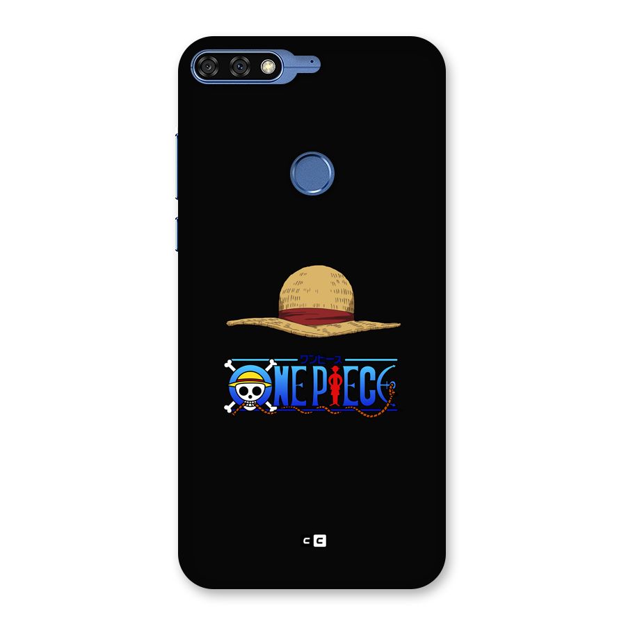 Straw Hat Back Case for Honor 7C