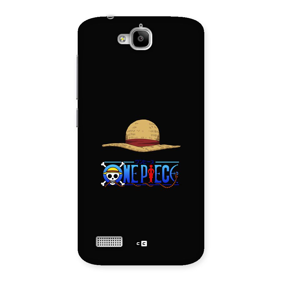 Straw Hat Back Case for Honor Holly