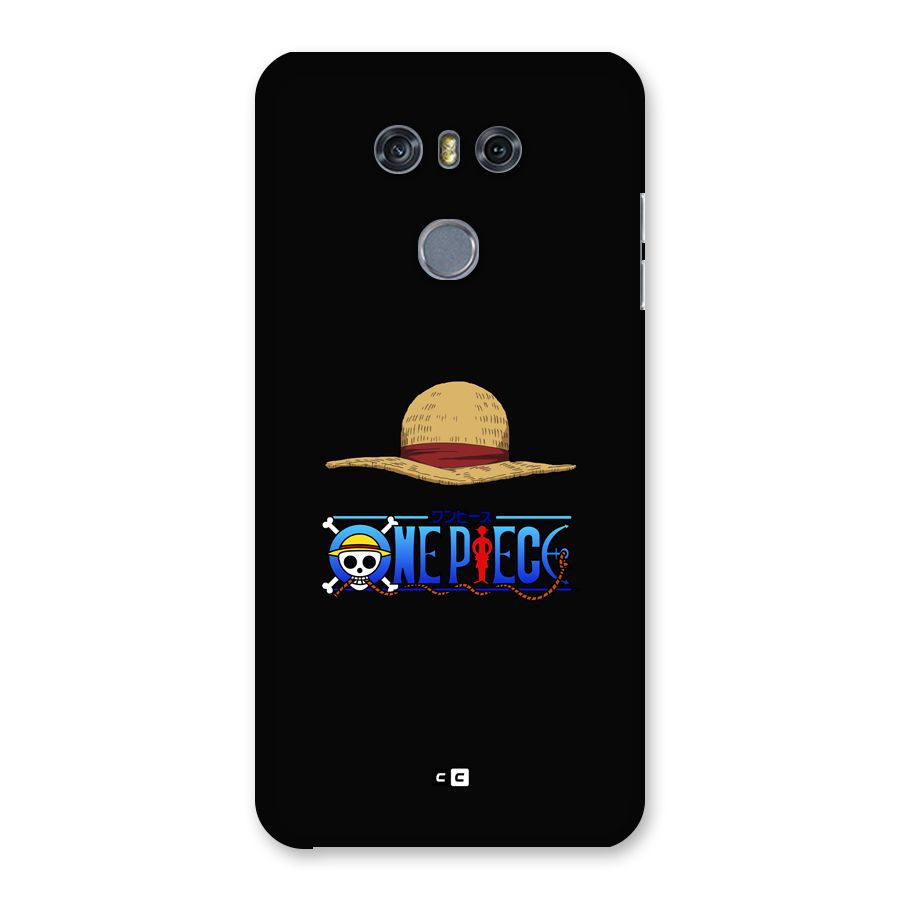 Straw Hat Back Case for LG G6