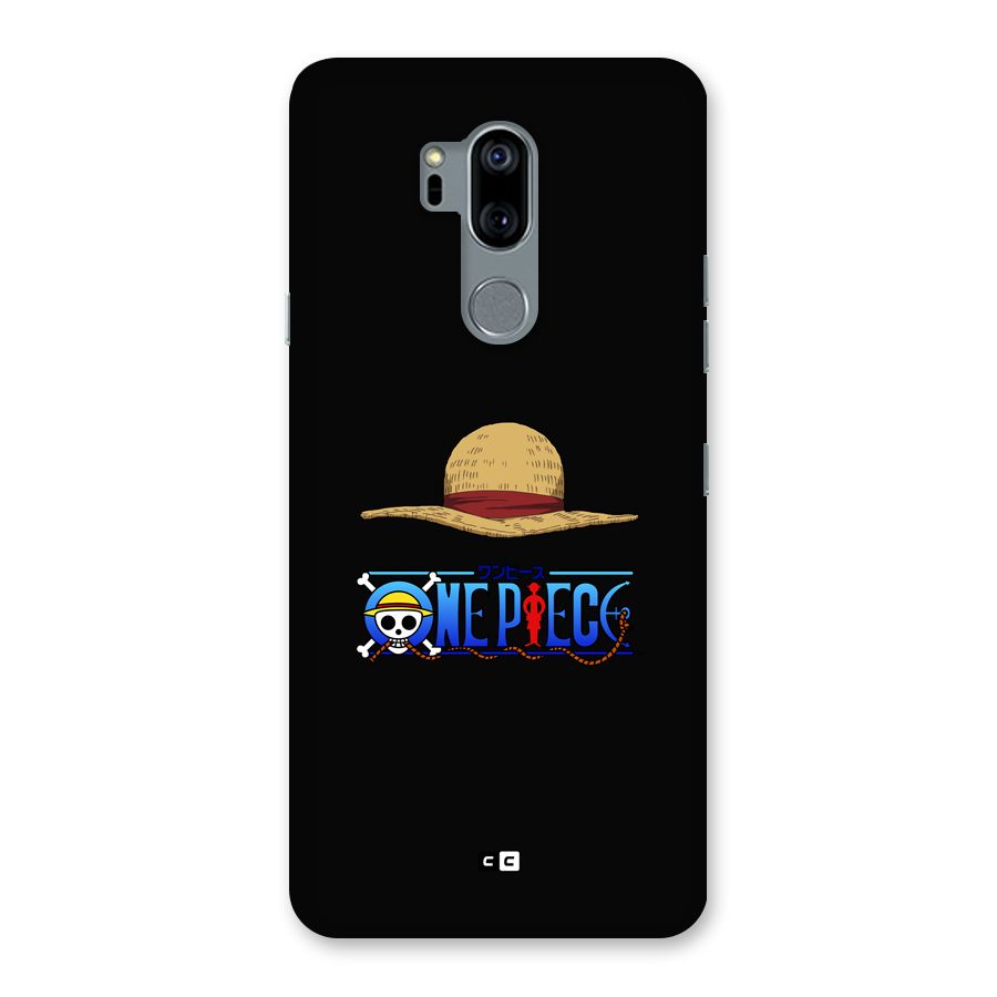 Straw Hat Back Case for LG G7