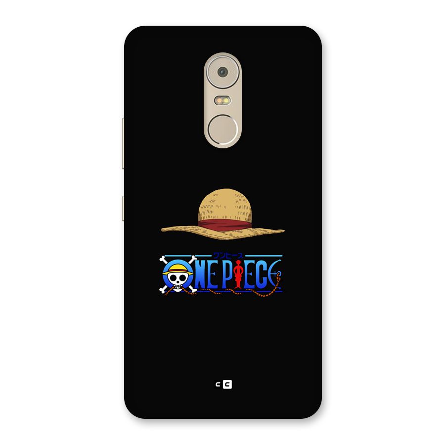 Straw Hat Back Case for Lenovo K6 Note