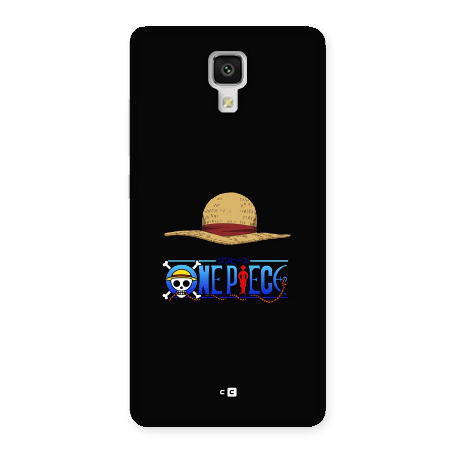 Straw Hat Back Case for Mi4