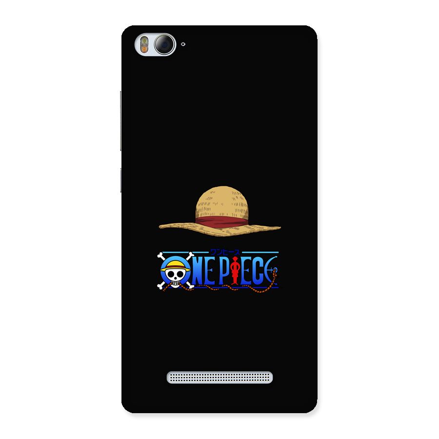 Straw Hat Back Case for Mi4i