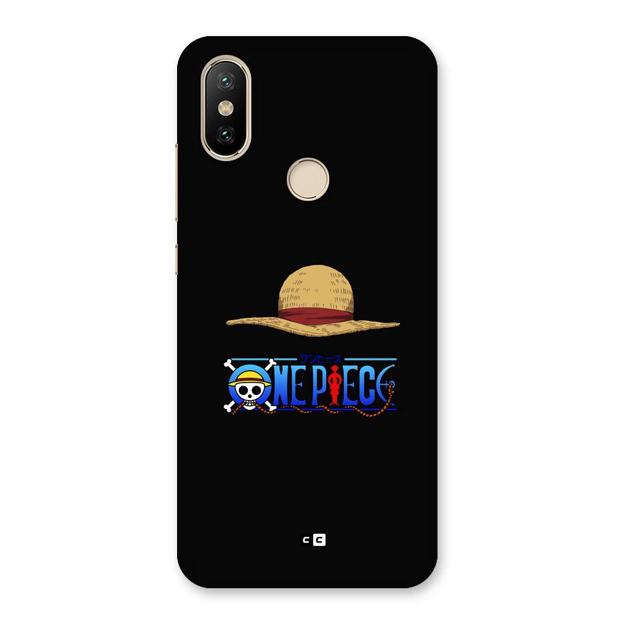Straw Hat Back Case for Mi A2
