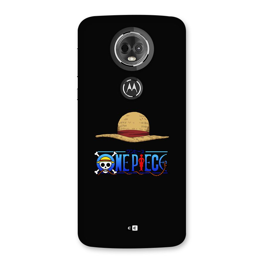 Straw Hat Back Case for Moto E5 Plus