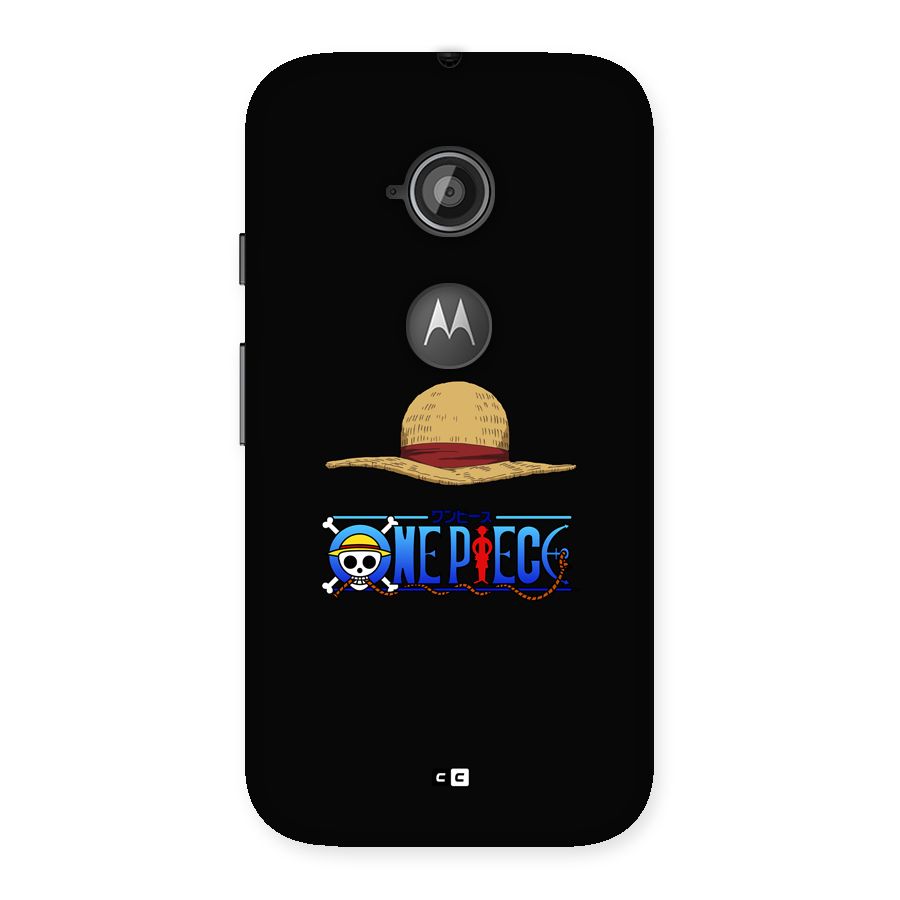 Straw Hat Back Case for Moto E 2nd Gen